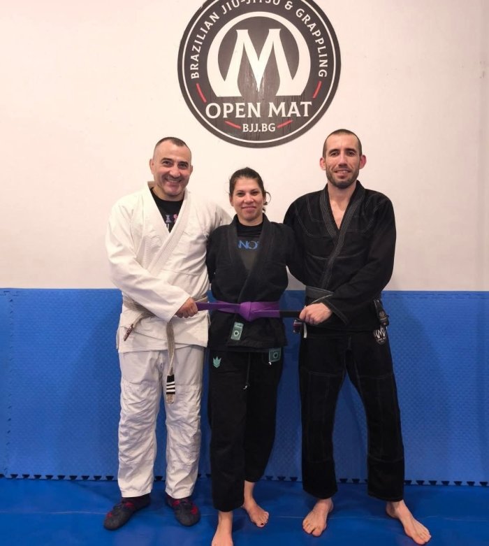 Purple belt · February 10, 2026 · Promoted by Todor Abrashev