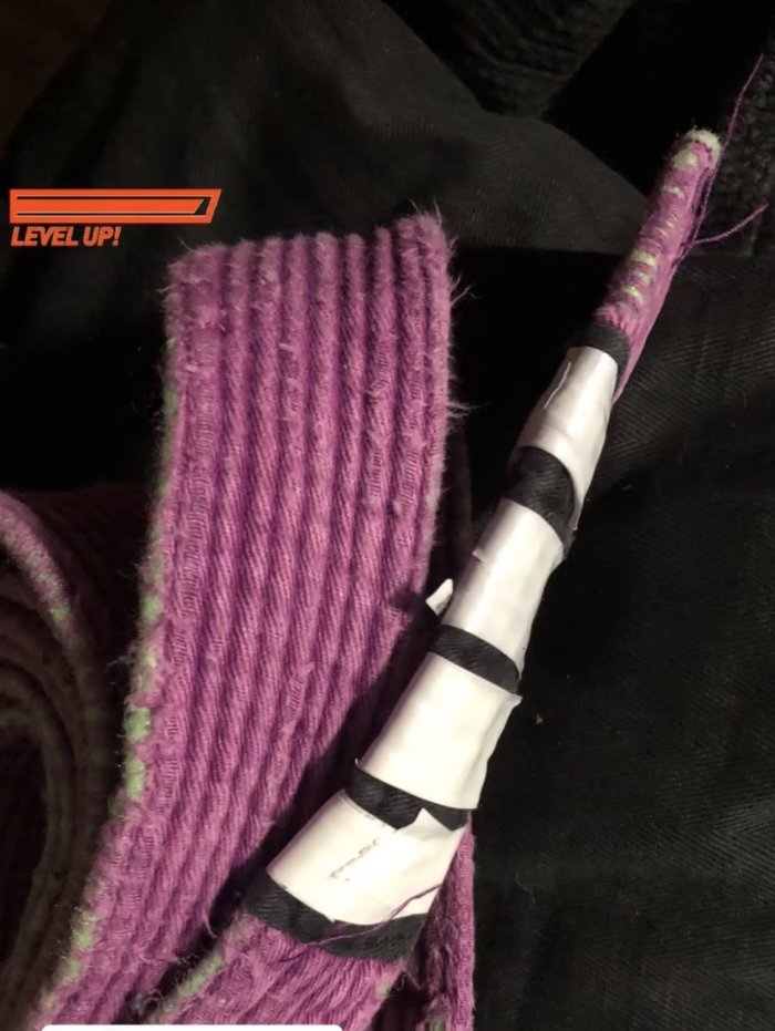 Purple belt · February 17, 2020 · Promoted by Joey Dean