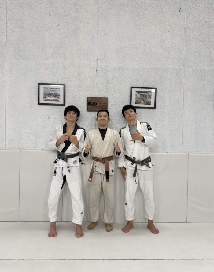 With the Miyao Brothers