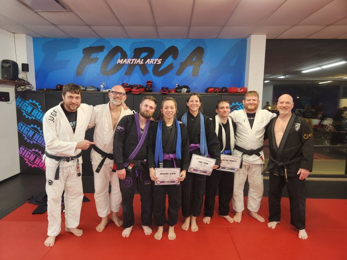 Purple belt · April 2, 2026 · Promoted by Brian Wilson
