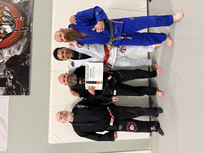 Black belt 2nd degree · March 1, 2026 · Promoted by Rubens Rodrigues
