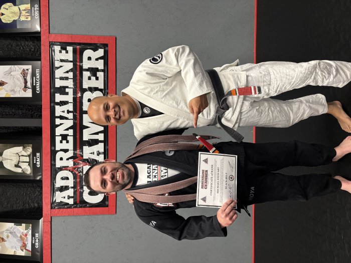 Black belt · April 6, 2026 · Promoted by Anthony Cruz