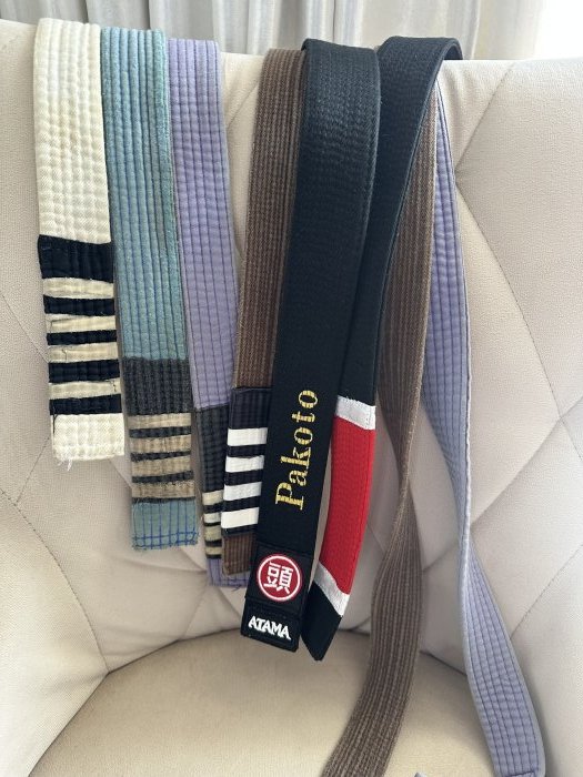 All my belts