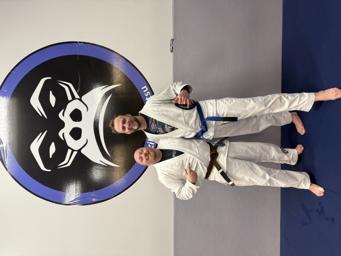Blue belt · April 14, 2025 · Promoted by christopher popdan