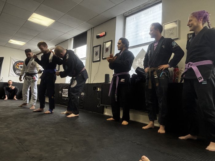 Blue belt · April 4, 2026 · Promoted by Tomasz Sajewicz