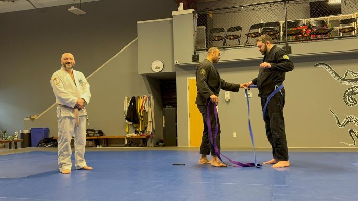 Purple belt · March 18, 2026 · Promoted by Joseph Montgomery