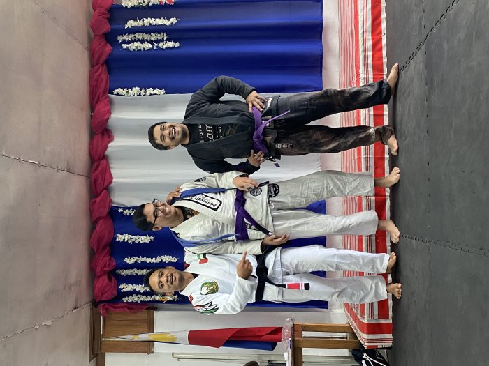 Purple belt · December 13, 2025 · Promoted by Gibran Langbayan