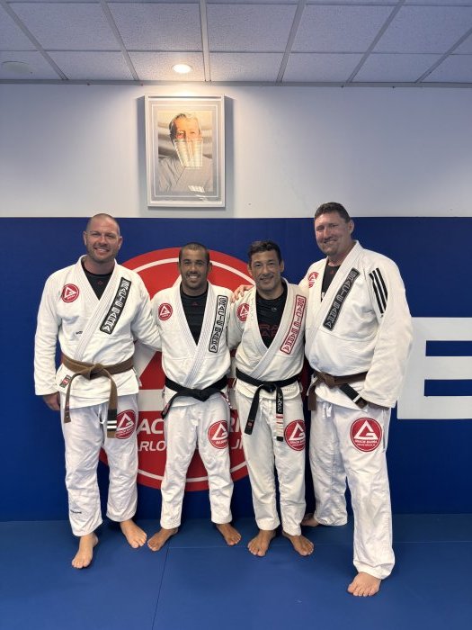 Myself, Prof. Thiago Machado, Prof Teco Shinzato and Glenn