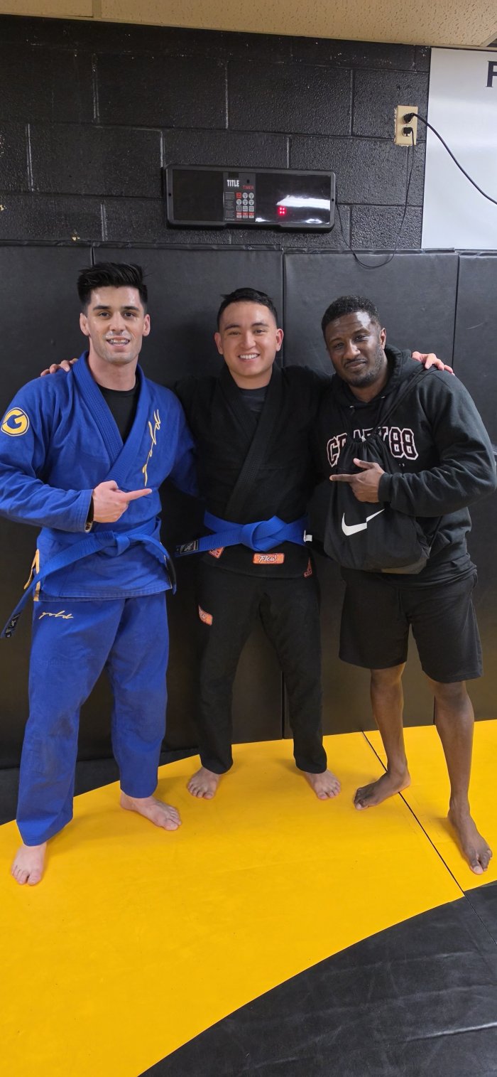 Blue belt · April 8, 2026 · Promoted by Luke Klein