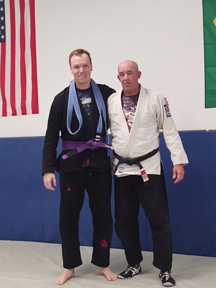 Purple belt · November 30, 2021 · Promoted by Bryan Baldwin