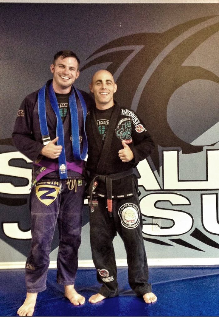 Purple belt · September 12, 2015 · Promoted by Steve Poulin