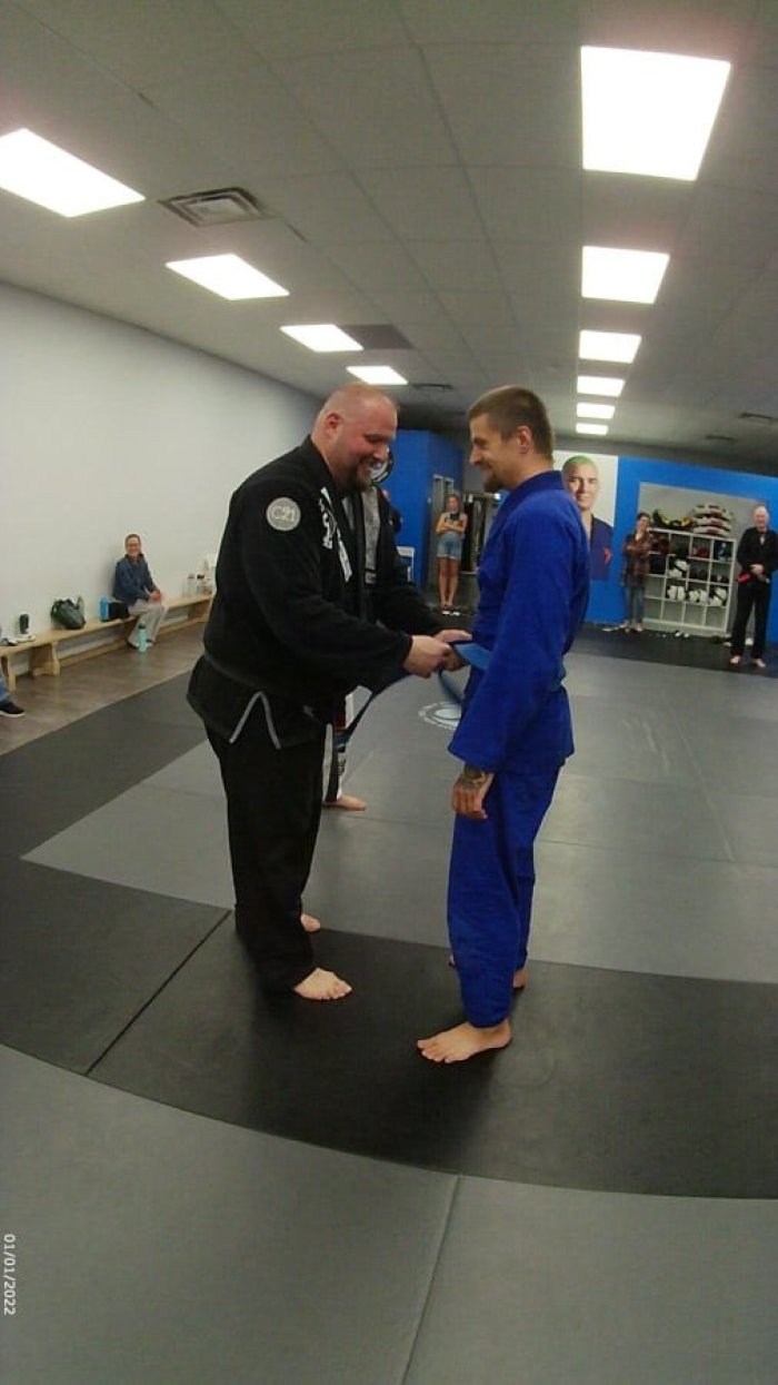 Blue belt · September 28, 2025 · Promoted by Ryan Bowen