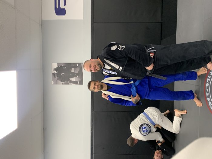Blue belt · September 28, 2025 · Promoted by Ryan Bowen