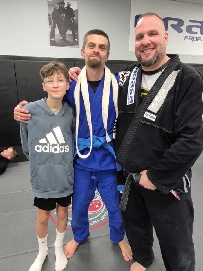 Blue belt · September 28, 2025 · Promoted by Ryan Bowen