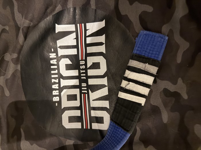 Blue belt · February 21, 2016 · Promoted by Simon McGovern blue belt - 2017 - nick roberts 2025 onwards