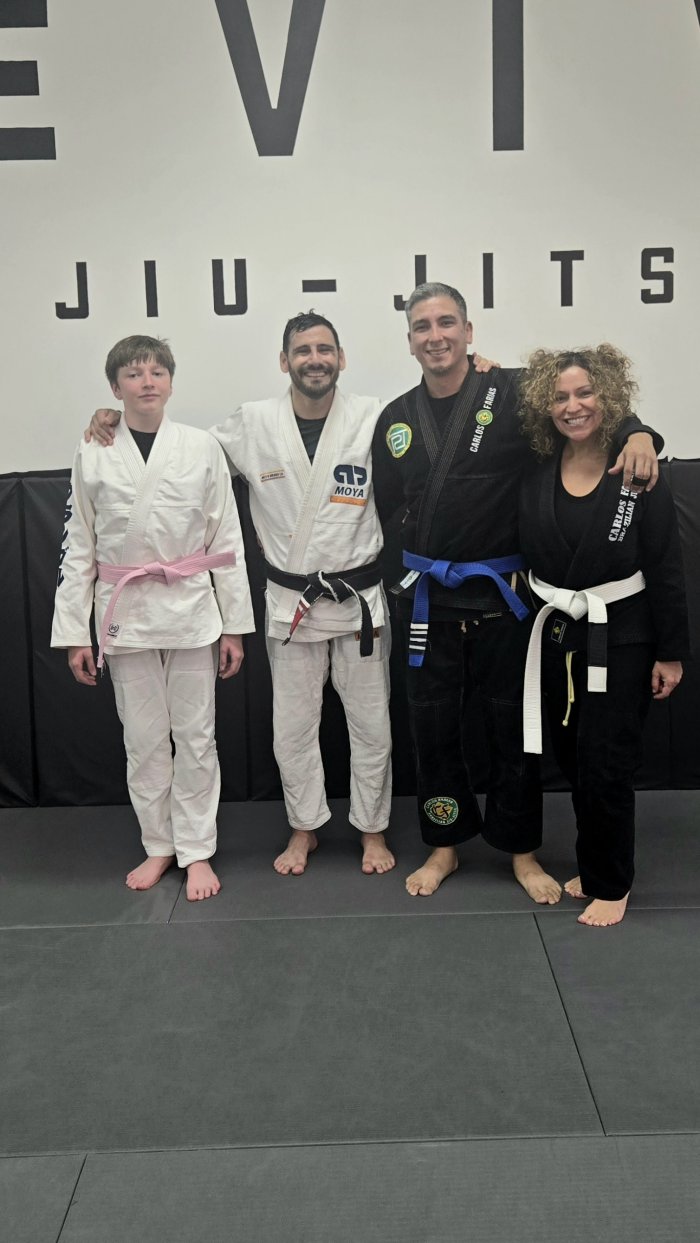 Blue belt · September 23, 2020 · Promoted by Carlos Farias