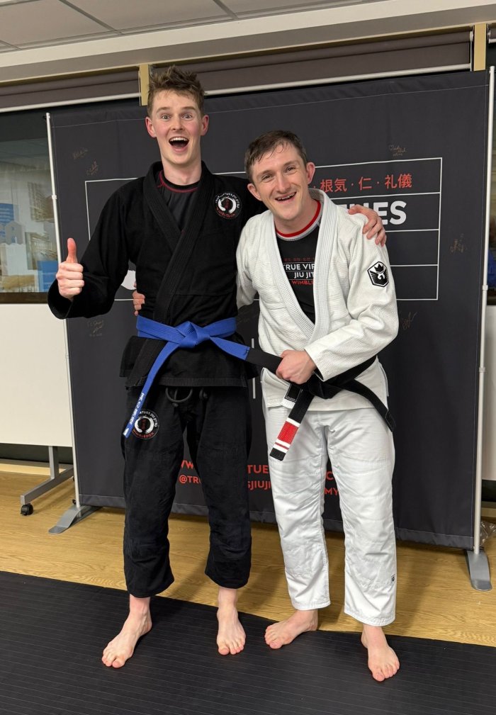 Blue belt · April 14, 2026 · Promoted by Michael Buckman-Cowling