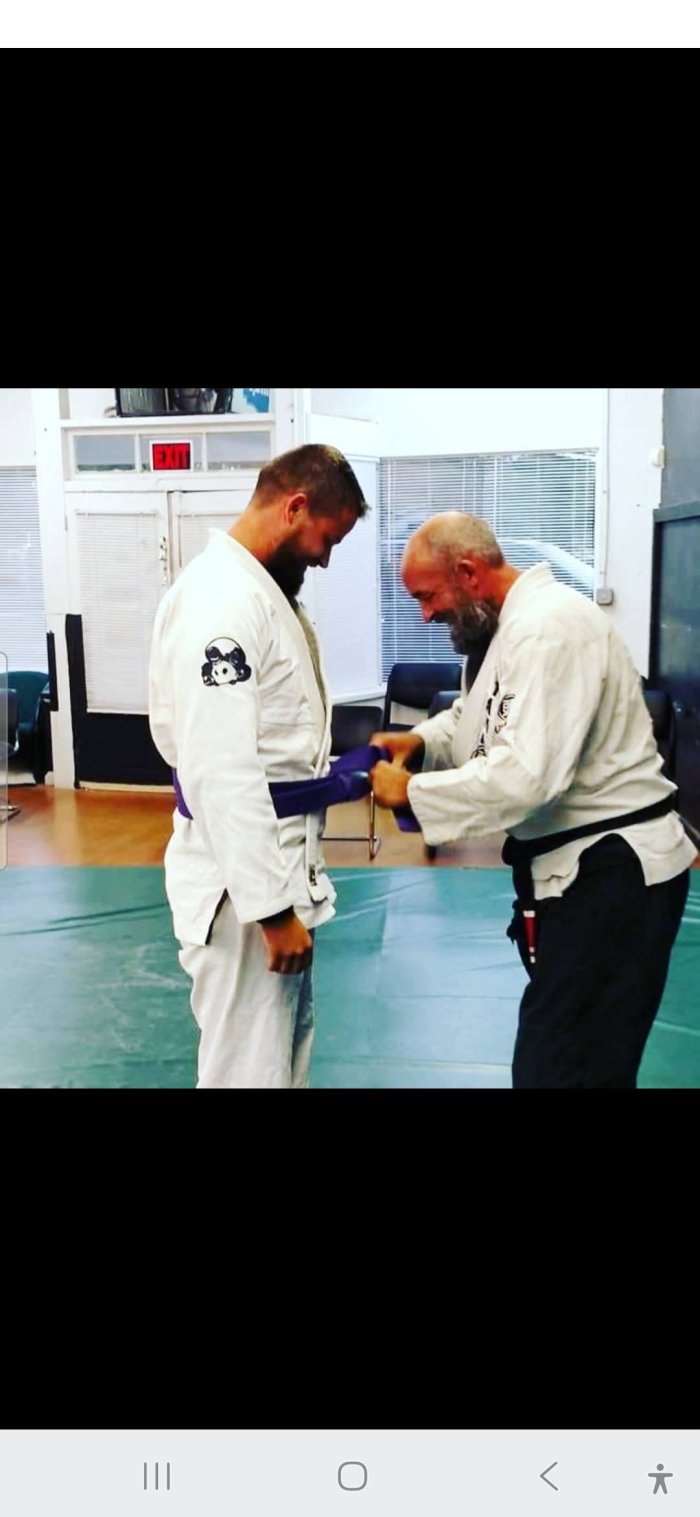 Purple belt · September 18, 2017 · Promoted by Bryan Baldwin