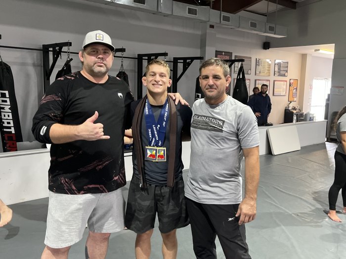 Brown belt · September 16, 2023 · Promoted by Tim Credeur