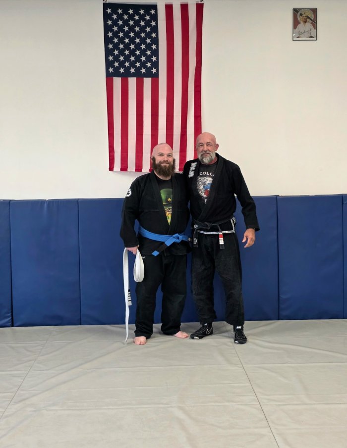 Blue belt · April 15, 2026 · Promoted by Bryan Baldwin