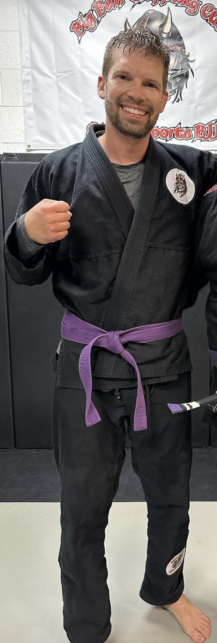Purple belt · August 2, 2023 · Promoted by Eric Dutch Van Alstyne