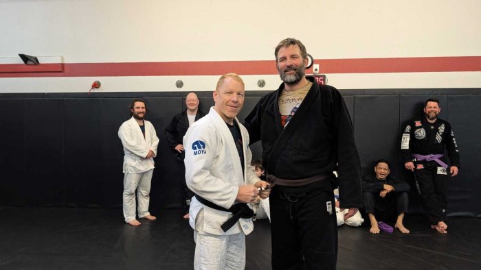 Brown belt · July 15, 2023 · Promoted by Mel Locke