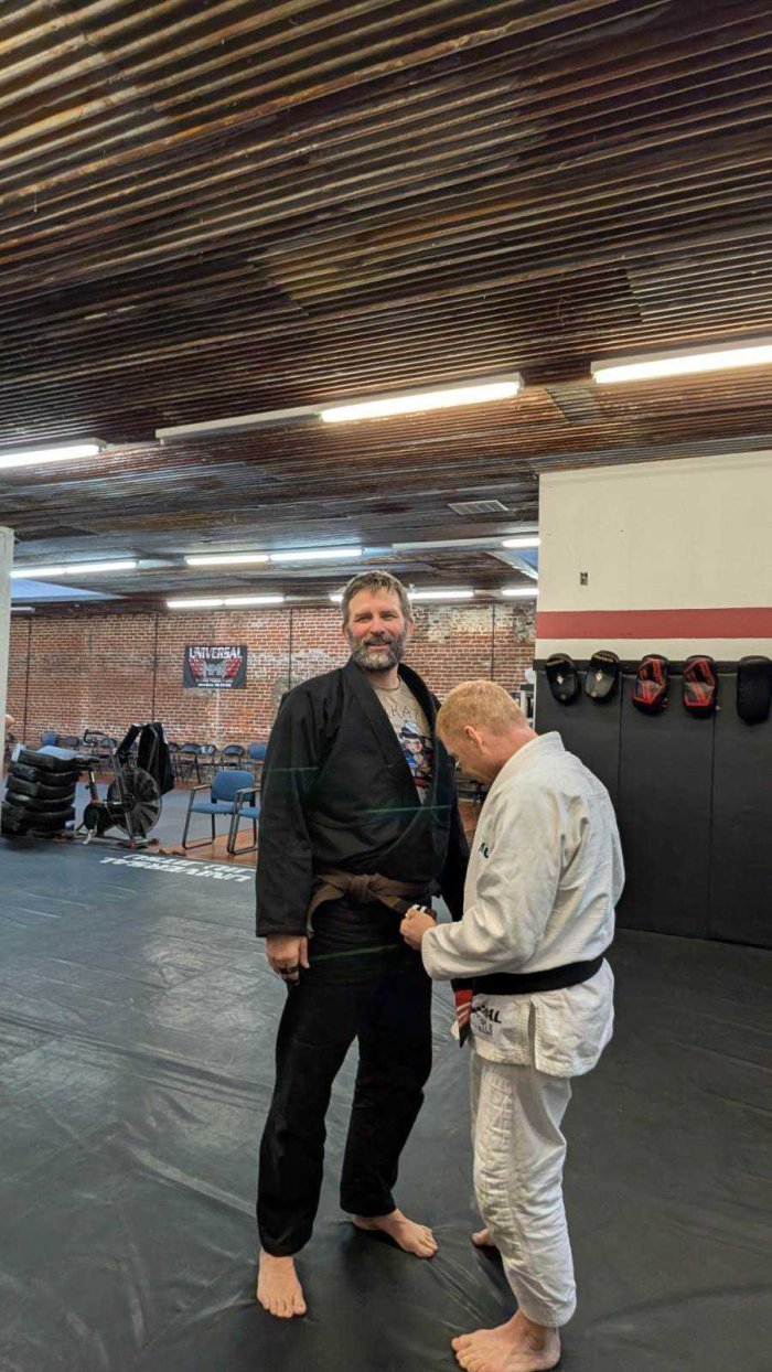Brown belt · July 15, 2023 · Promoted by Mel Locke