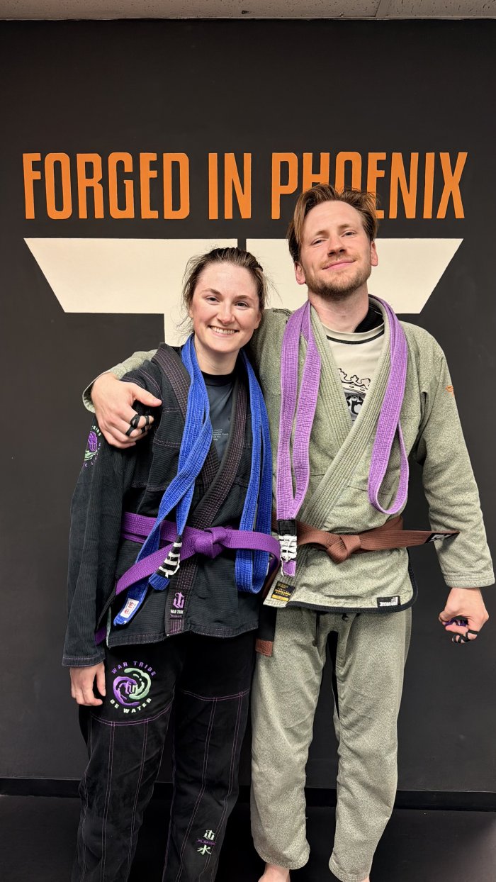 Brown belt · April 15, 2026 · Promoted by Luke Boston