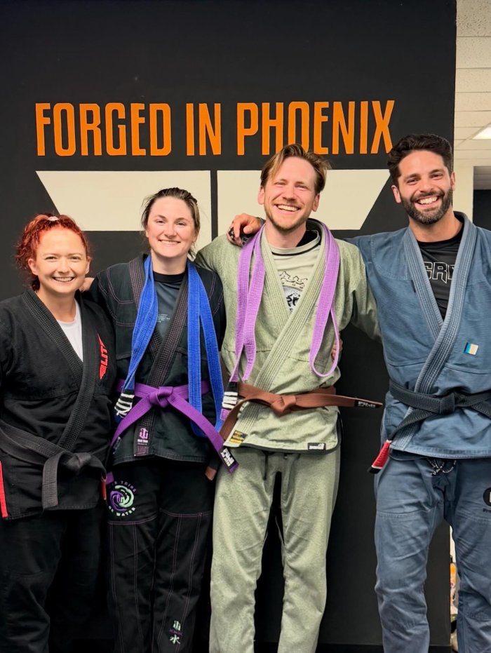 Brown belt · April 15, 2026 · Promoted by Luke Boston