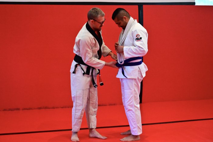 Blue belt · January 3, 2026 · Promoted by Eric Dutch Van Alstyne