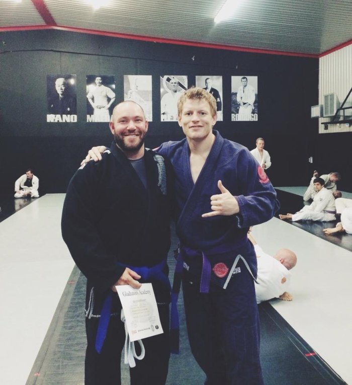 Blue belt · August 16, 2014 · Promoted by Tim Credeur