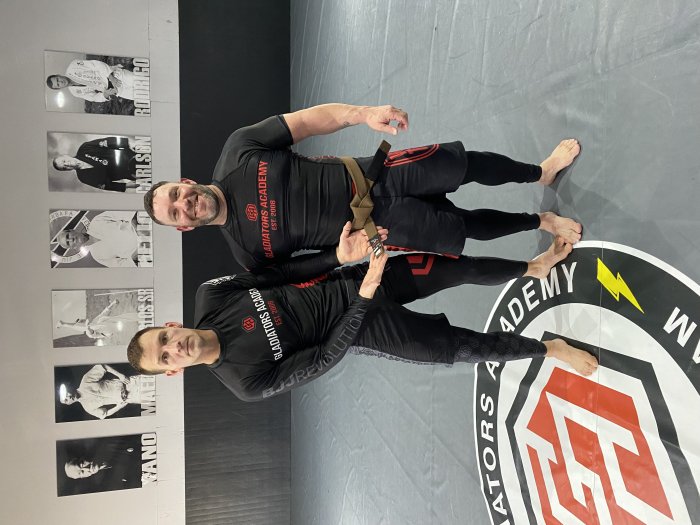 Brown belt · August 16, 2021 · Promoted by Tim Credeur