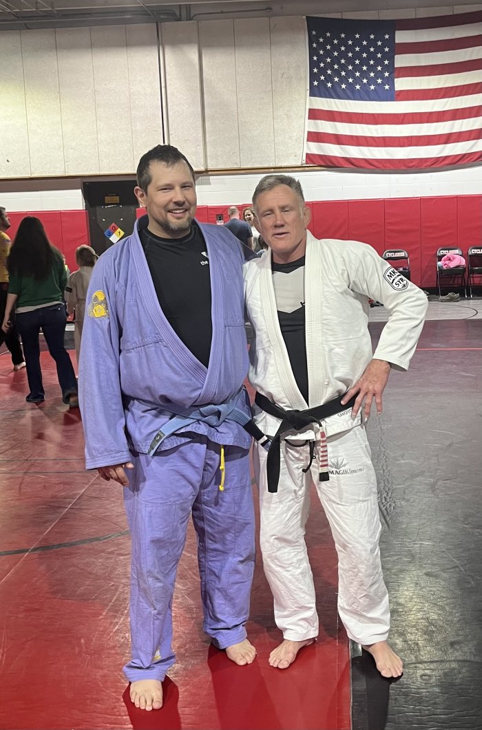 Blue belt · April 20, 2025 · Promoted by Mick Doyle/ Fabio Santos BJJ