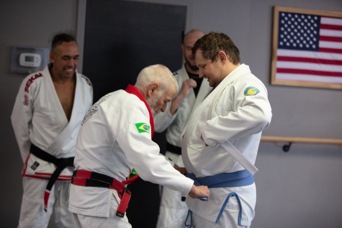 Blue belt · April 20, 2025 · Promoted by Mick Doyle/ Fabio Santos BJJ