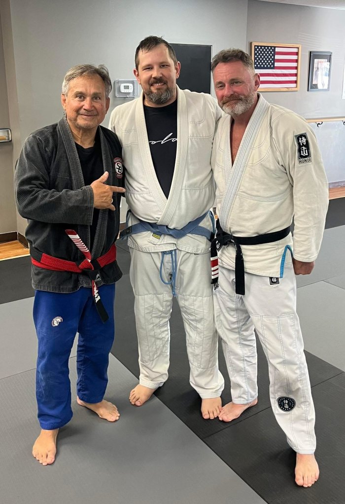 Blue belt · April 20, 2025 · Promoted by Mick Doyle/ Fabio Santos BJJ