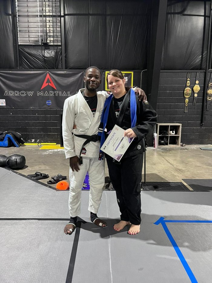 Purple belt · April 18, 2026 · Promoted by Anthony Jones