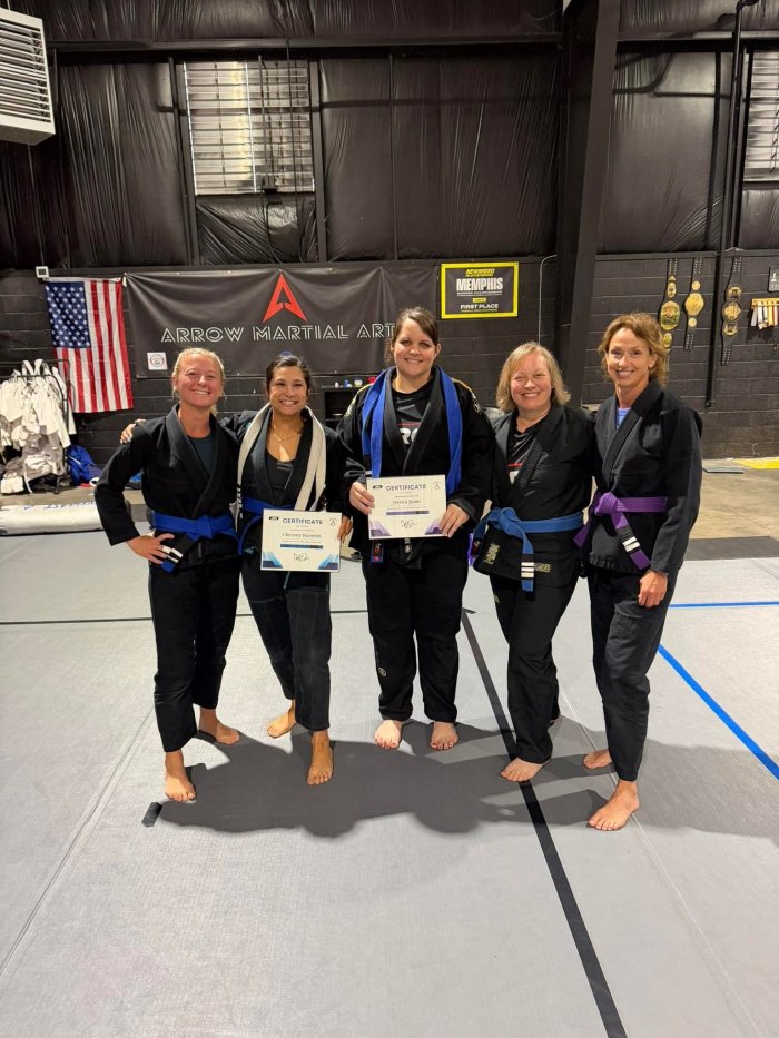 Purple belt · April 18, 2026 · Promoted by Anthony Jones