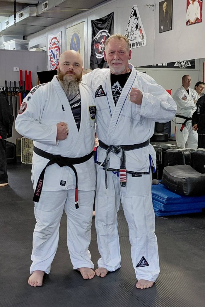 Black belt 1st degree · April 18, 2026 · Promoted by BRAD HATCHER