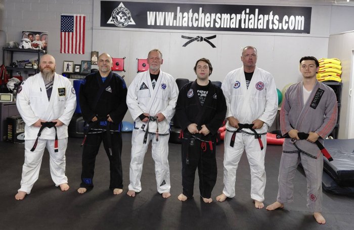 Black belt 1st degree · April 18, 2026 · Promoted by BRAD HATCHER