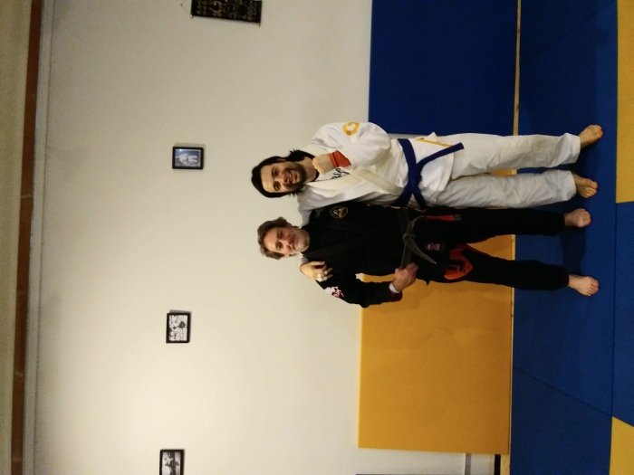 Blue belt · December 30, 2018 · Promoted by William Baisch