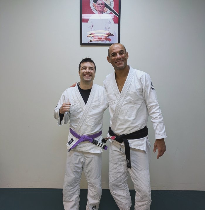 Me with Ryron Gracie