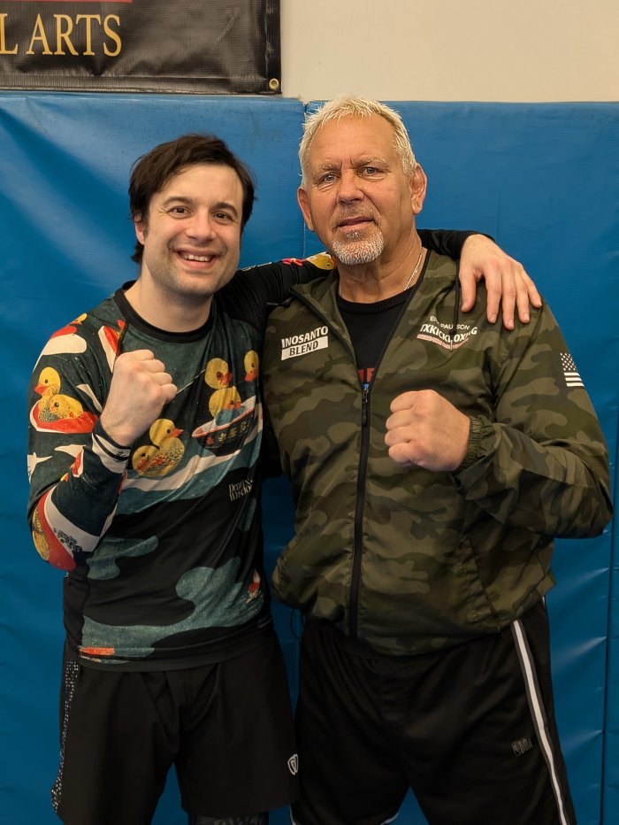 Me and Erik Paulson