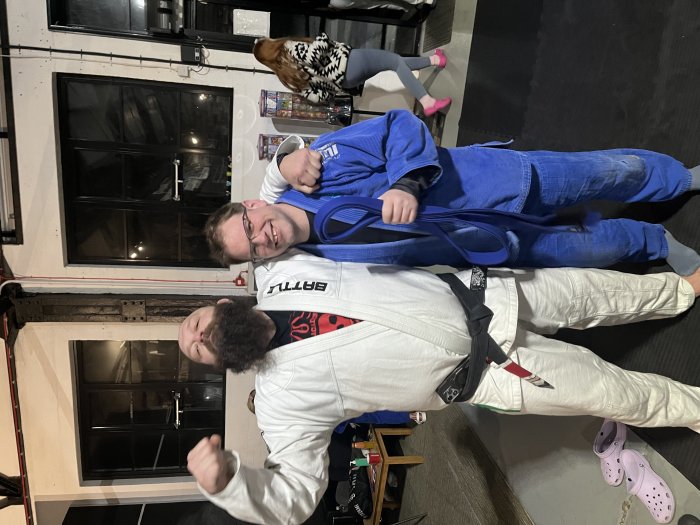 Blue belt · January 14, 2026 · Promoted by Wayne Samways