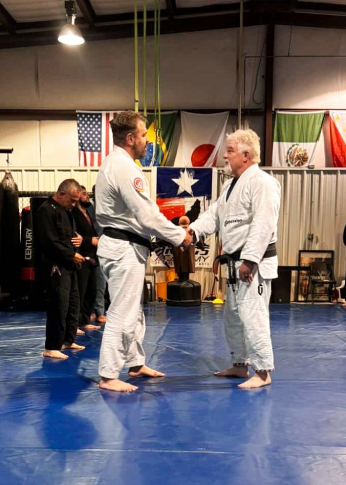 Black belt 1st degree · April 20, 2026 · Promoted by Jesse Briggs