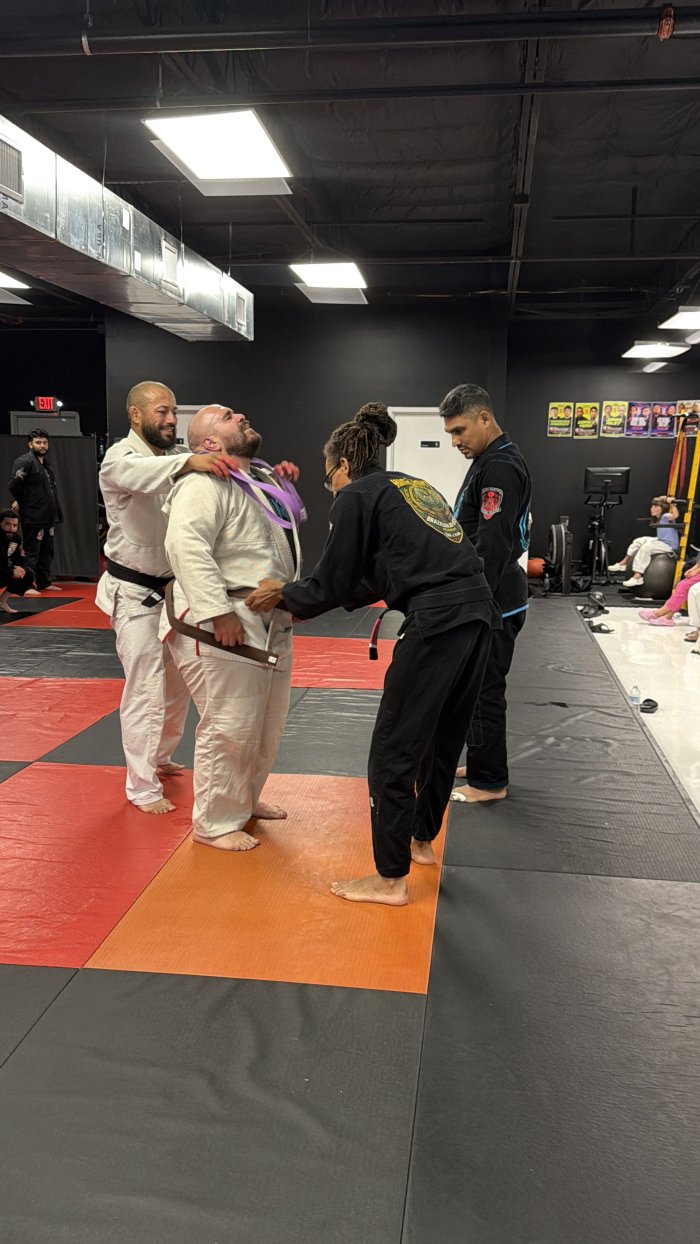 Brown belt · April 20, 2026 · Promoted by Alyn Brooks