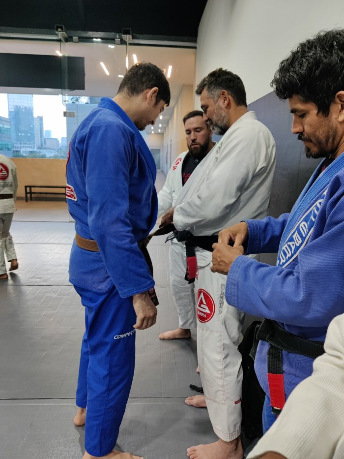 Brown belt · July 12, 2025 · Promoted by Tyler Bossard