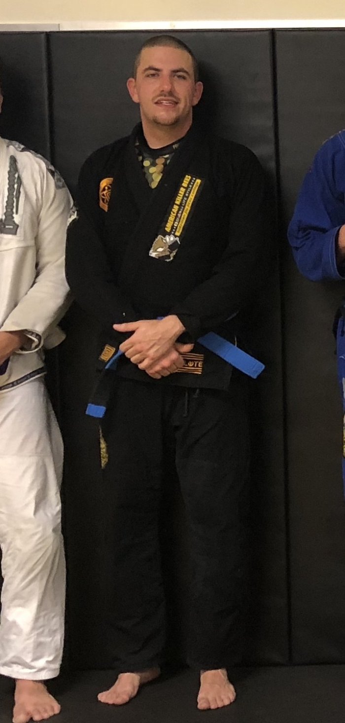 Blue belt · October 28, 2017 · Promoted by Israel Gomes