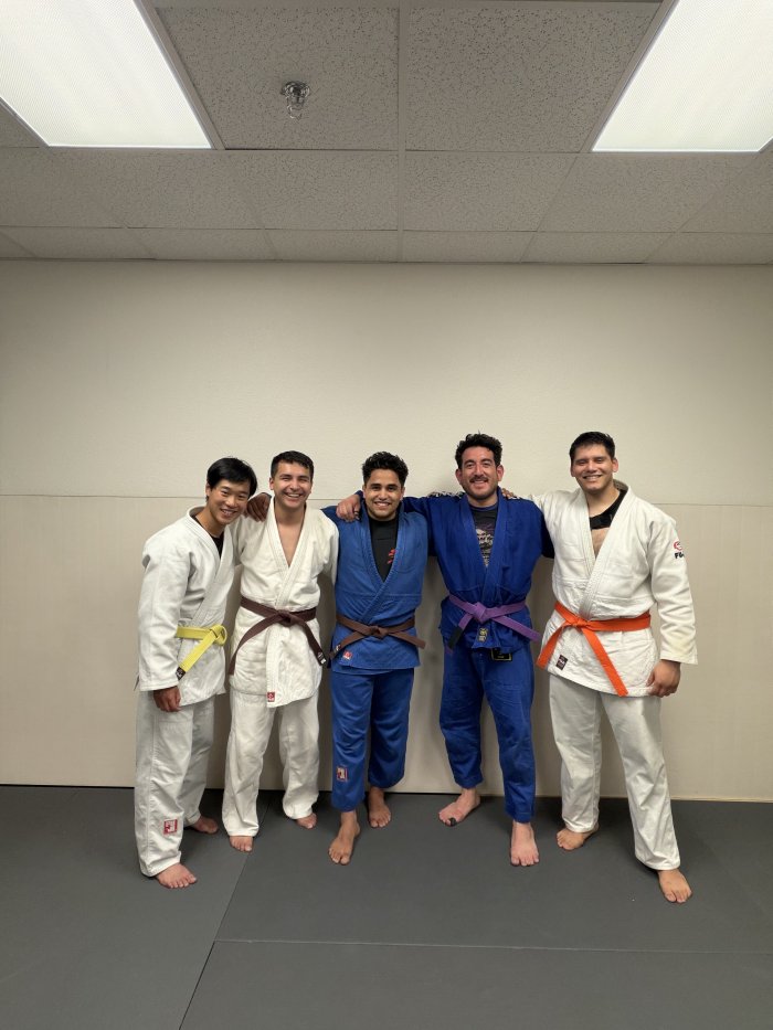 Judo with friends.