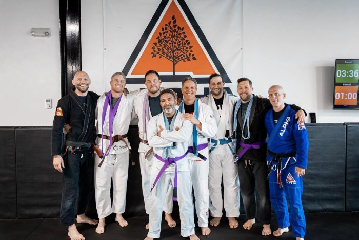 Purple belt · April 18, 2026 · Promoted by Garret Vagem Beck