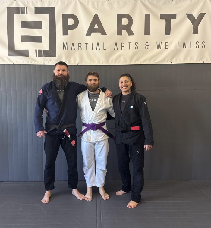 Purple belt · April 25, 2026 · Promoted by Jon Wellstead